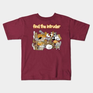Find the intruder Kids T-Shirt